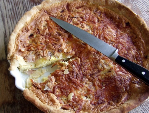 Skink och ostpaj Quiche Lorraine Skink och ostpaj Quiche Lorraine